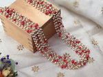 Load image into Gallery viewer, Coral Pearl Layered Mala