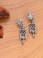 Load image into Gallery viewer, Silver Dangler Earrings