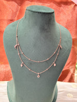 Load image into Gallery viewer, Rose Gold Charm Layered Chain