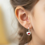 Load image into Gallery viewer, Scarlet Sparrow 925 Silver Studs