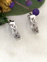 Load image into Gallery viewer, Infinity Twist Hoops