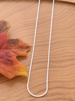 Load image into Gallery viewer, Sleek Silver Snake Chain