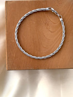 Load image into Gallery viewer, Classic Silver Twist Bracelet