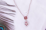 Load image into Gallery viewer, Pearl Mala with Carved Stone Pendant