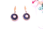 Load image into Gallery viewer, Colorful Enamel Round Drop Earrings