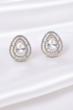 Load image into Gallery viewer, Moissanite Teardrop Studs