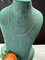 Load image into Gallery viewer, Gold plated Silver Chain
