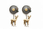 Load image into Gallery viewer, Deer Earrings