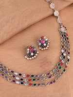 Load image into Gallery viewer, Navaratna Lakshmi Haaram
