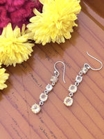 Load image into Gallery viewer, Yellow Stone Dangling Earrings
