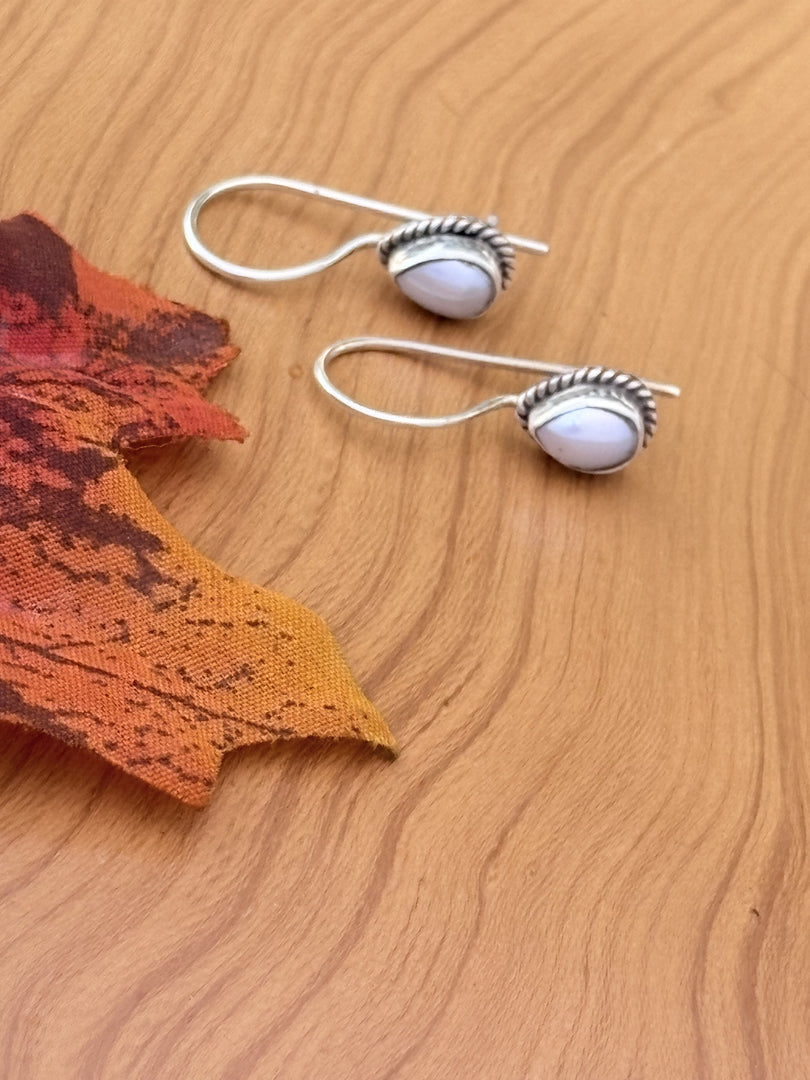 Teardrop Pearl Earrings