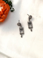 Load image into Gallery viewer, Vintage Owl Drop Earrings