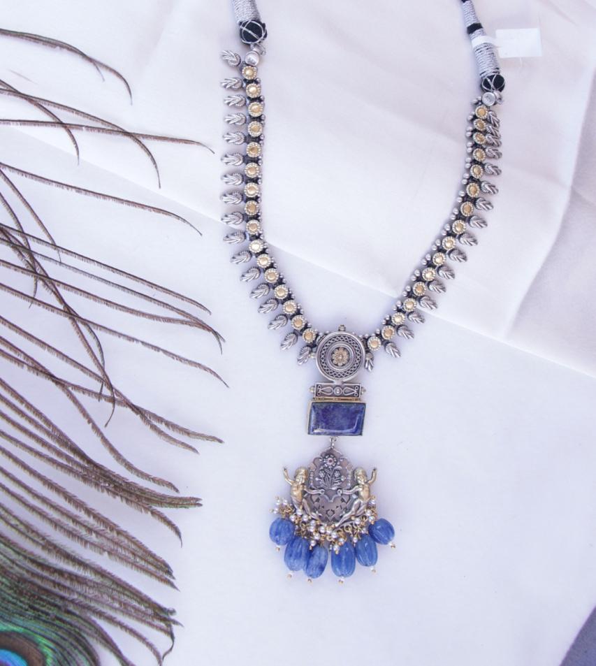 Blue Stone Antique Necklace