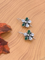 Load image into Gallery viewer, Floral Stone Earrings
