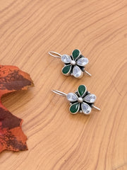 Floral Stone Earrings