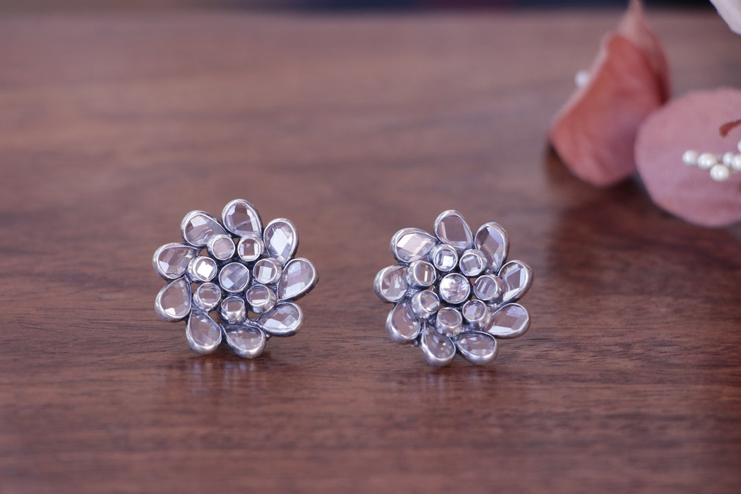Polki Floral Stud