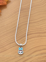 Load image into Gallery viewer, Cute Bunny Silver Chain
