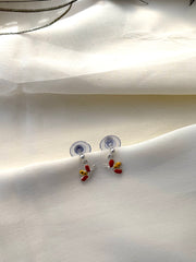 Flutter Charm 925 Silver Butterfly Studs