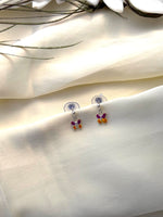 Load image into Gallery viewer, Flutter Charm 925 Silver Butterfly Studs