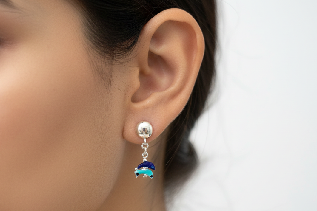 Dolphin Delight Studs