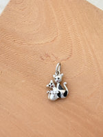 Load image into Gallery viewer, Loving Kitty Duo Pendant