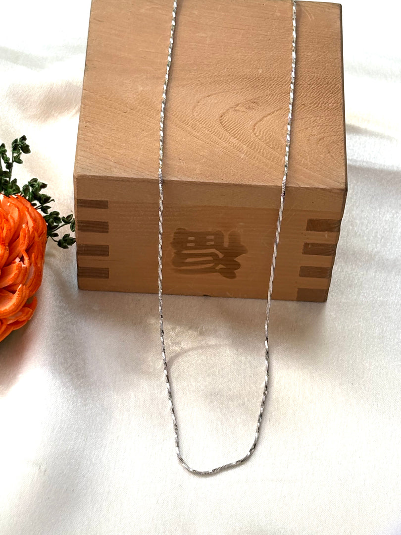 Classic Silver Chain