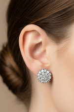 Load image into Gallery viewer, Sparkle Cluster Studs