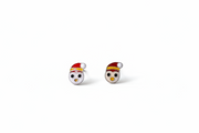 Santa Penguin Studs