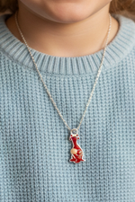 Load image into Gallery viewer, Playful Puppy Pendant