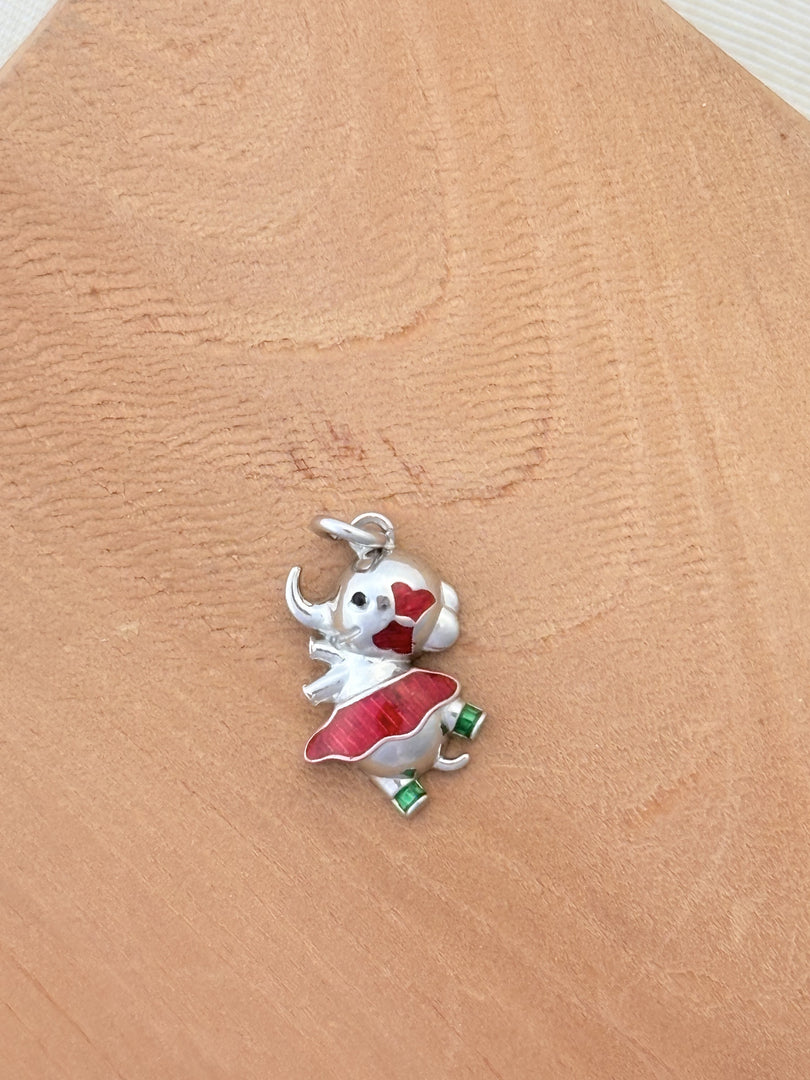 Dancing Elephant Charm
