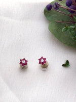 Load image into Gallery viewer, Ruby Bloom Studs