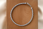Load image into Gallery viewer, Classic Silver Twist Bracelet