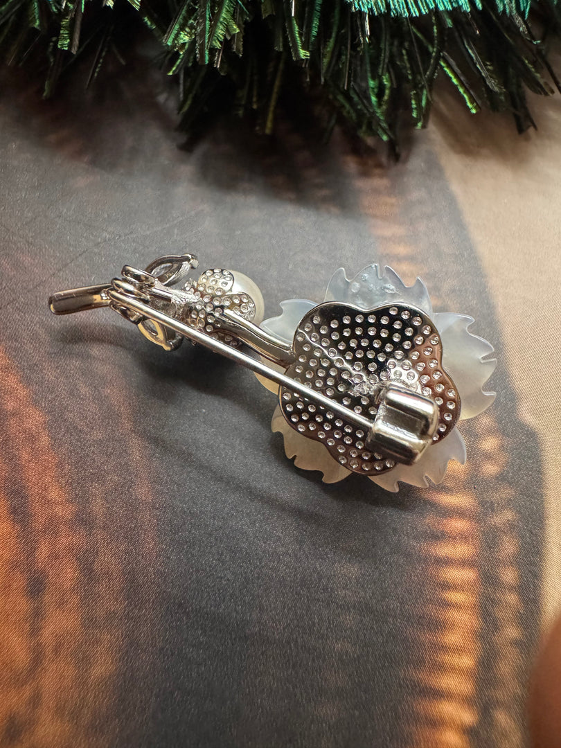 Pearl Petal Bloom Brooch