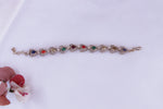 Load image into Gallery viewer, Navaratna Teardrop Bracelet
