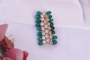 Emerald Cluster Statement Pendant