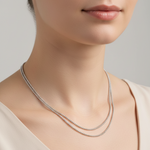 Load image into Gallery viewer, Double layer Bead Chain